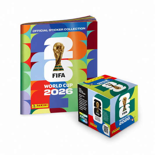 Panini World Cup 2026 Official Sticker Collection - 50 Pack Box + Official Album