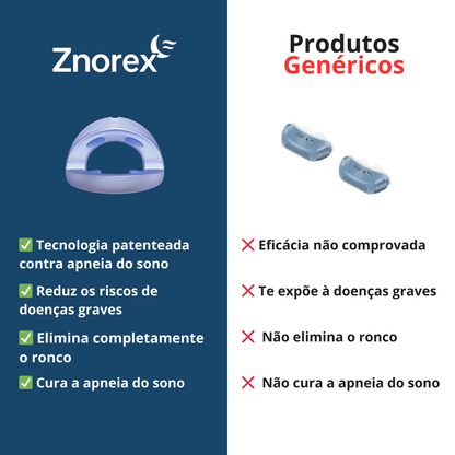 Znorex® Protetor Bucal Anti-Ronco - 60% de desconto (SOMENTE AQUI)