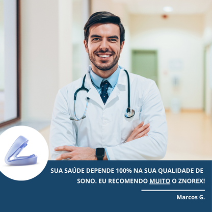 Znorex® Protetor Bucal Anti-Ronco - 60% de desconto (SOMENTE AQUI)
